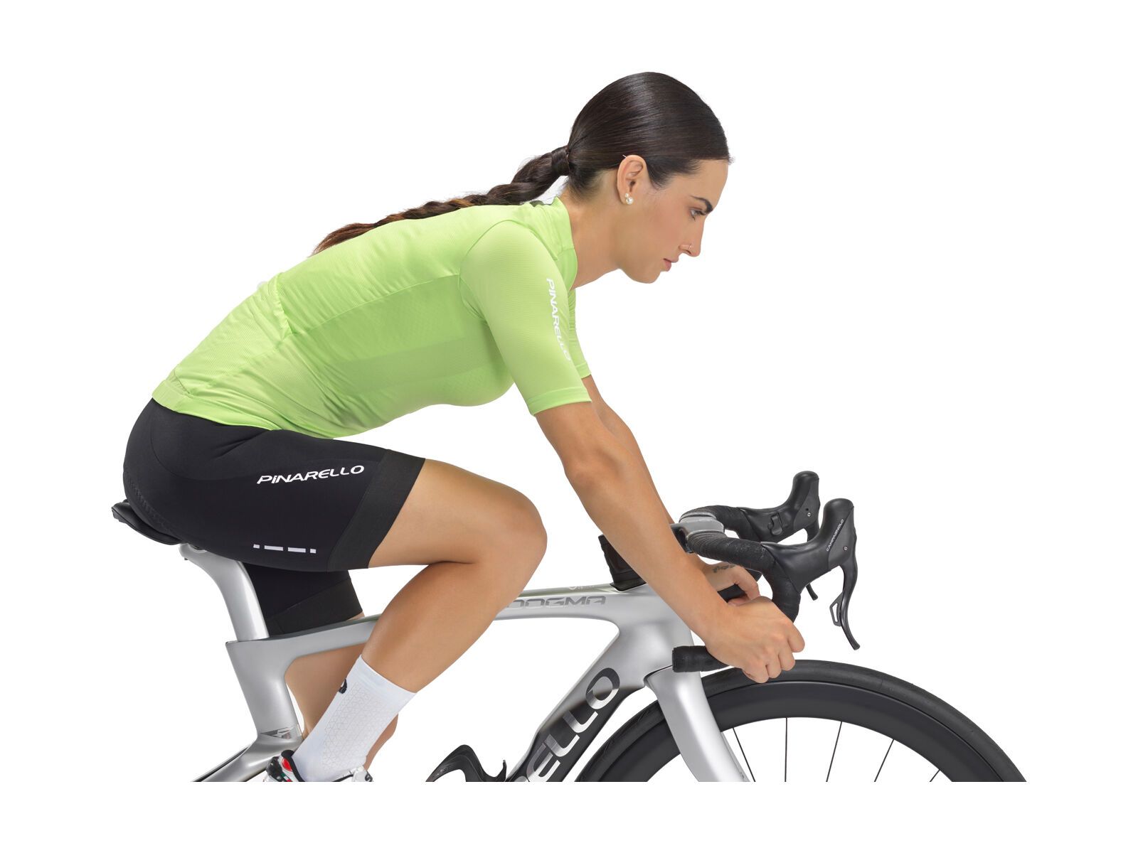 Pinarello F7 Jersey Woman, green apple - Bild 7