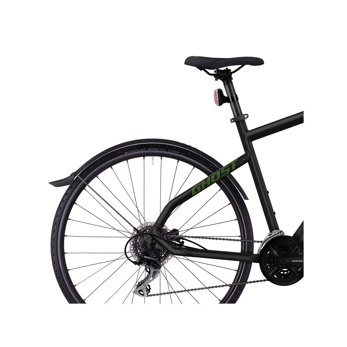 Ghost Square Cross X 3, night black/riot green/urban grey - Bild 5