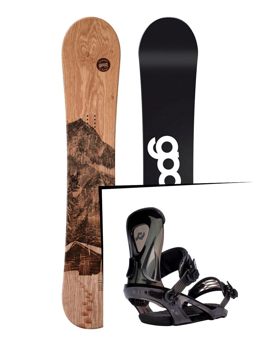 Set: goodboards Wooden 2017 + Ride KX (1487182S) - Bild 1