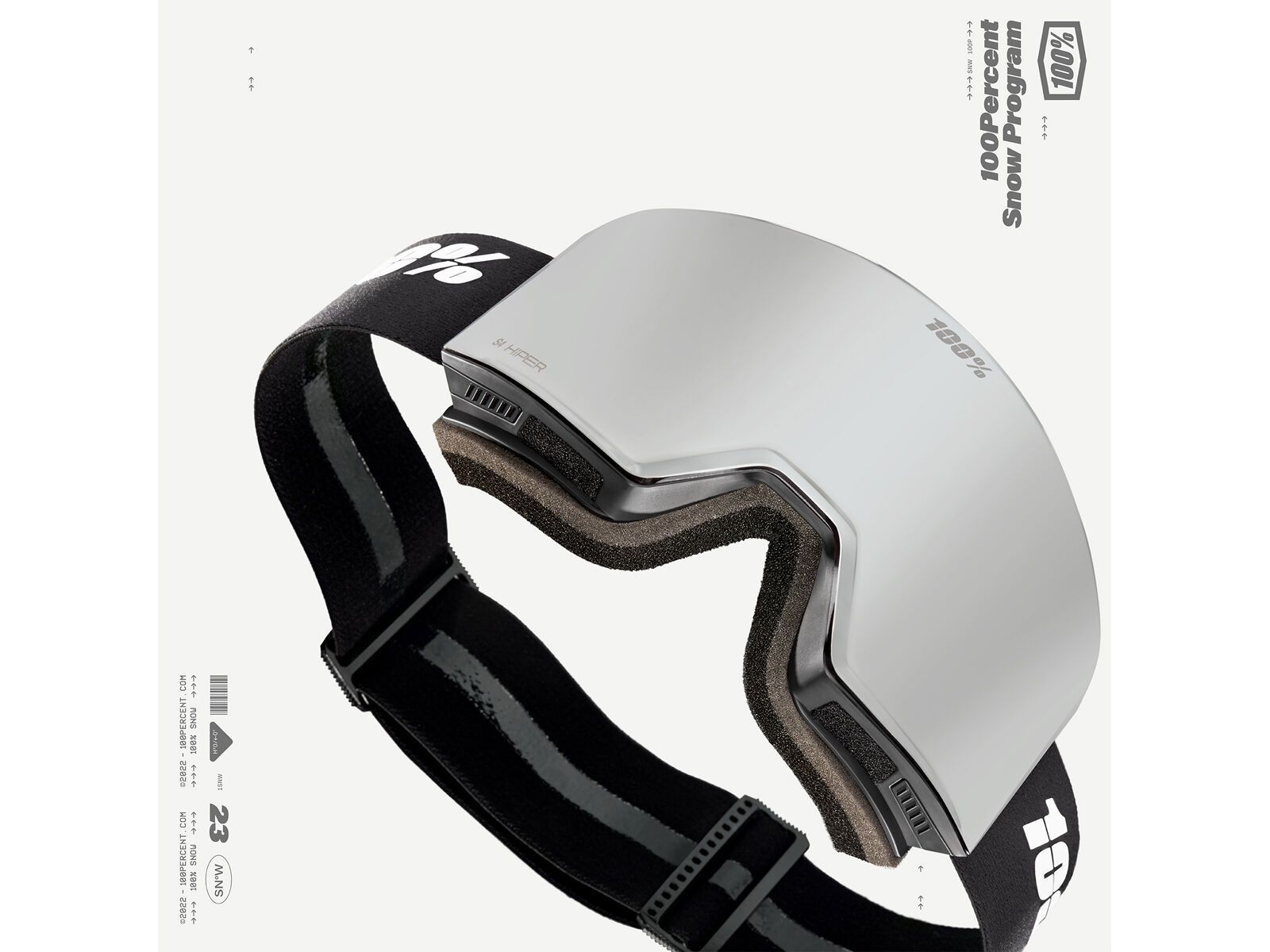 100% Norg, HiPER Grey-Blue w/Silver ML Mi / essential black - Bild 4