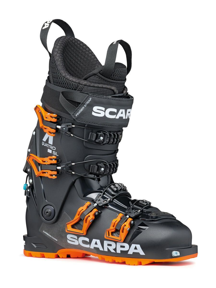 ***2. Wahl*** Scarpa 4-Quattro SL black/orange - Bild 1