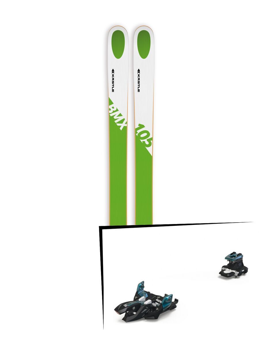 Set: Kästle BMX105 2018 + Marker Alpinist 9 black/turquoise - Bild 1