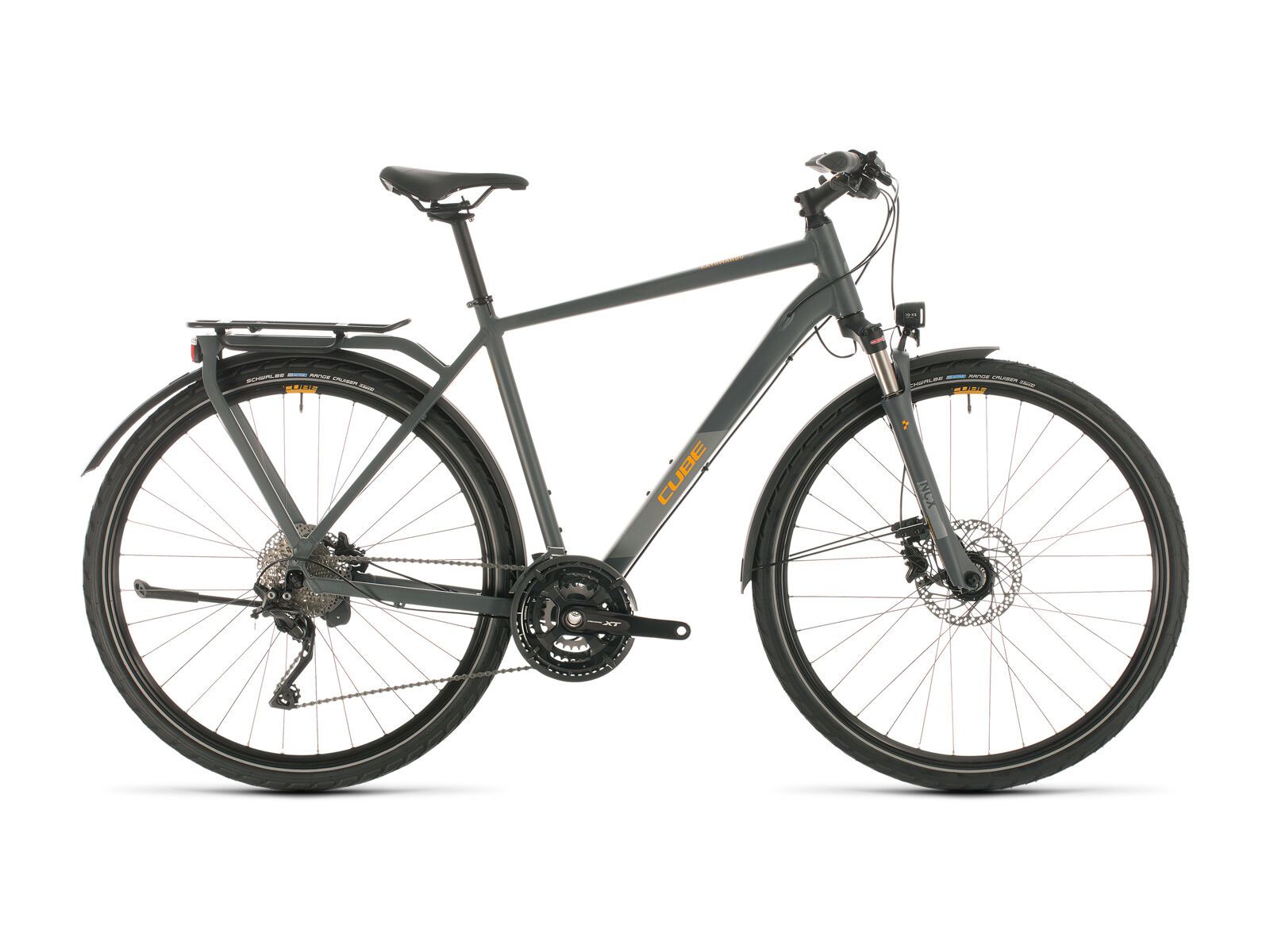 Cube Kathmandu EXC, grey´n´orange - Bild 1