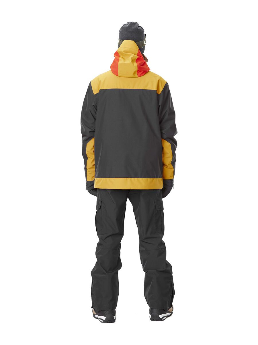 Picture Lodjer Jacket, black/golden yellow - Bild 5