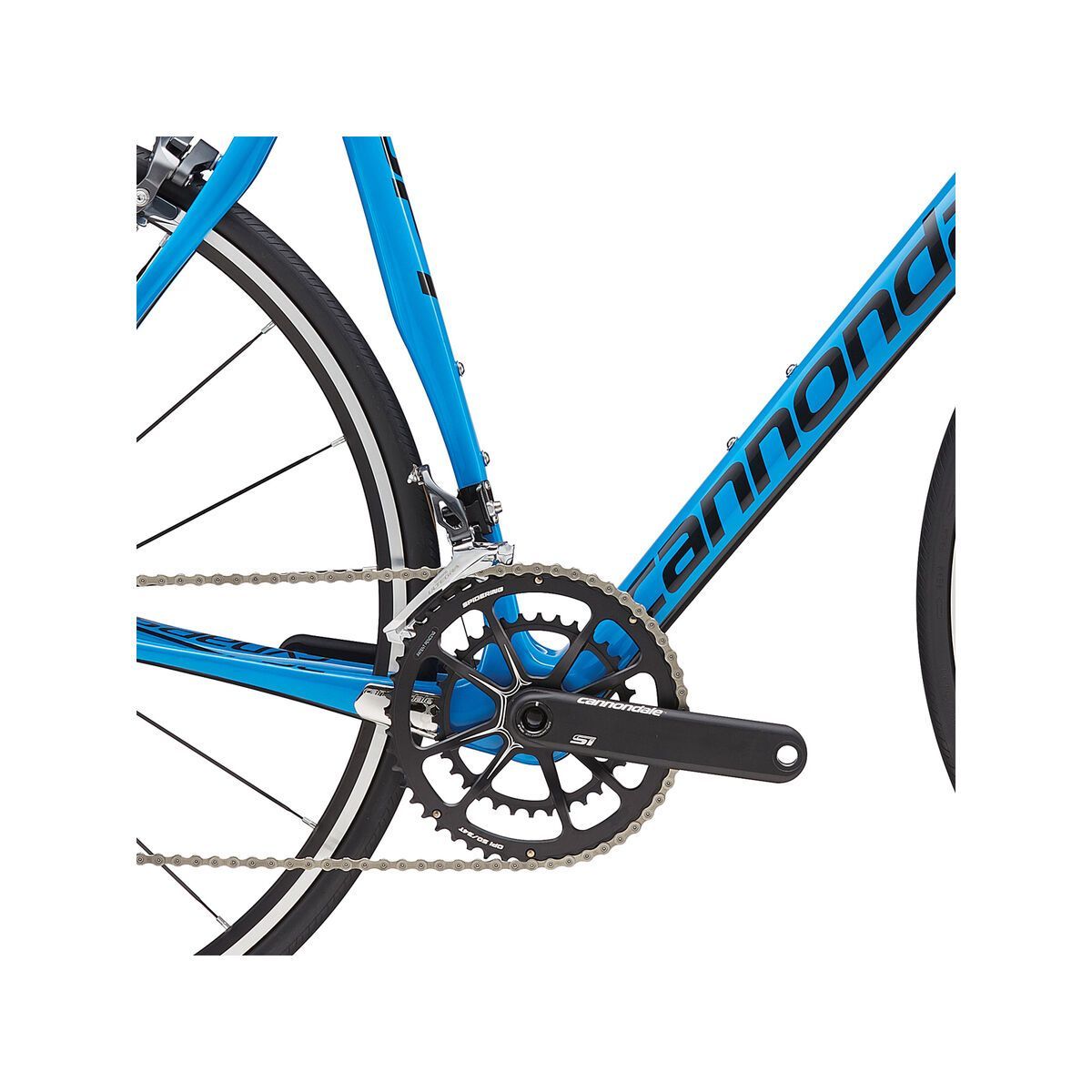 Cannondale Synapse Carbon Ultegra 3, jet black w/ ultra blue, gloss - Bild 3