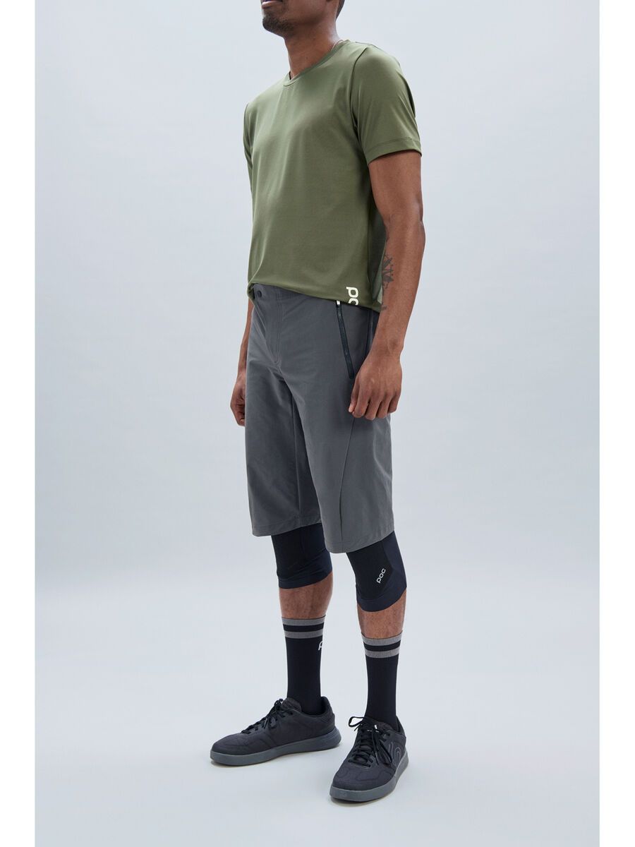 POC M's Essential Enduro Shorts, sylvanite grey - Bild 4