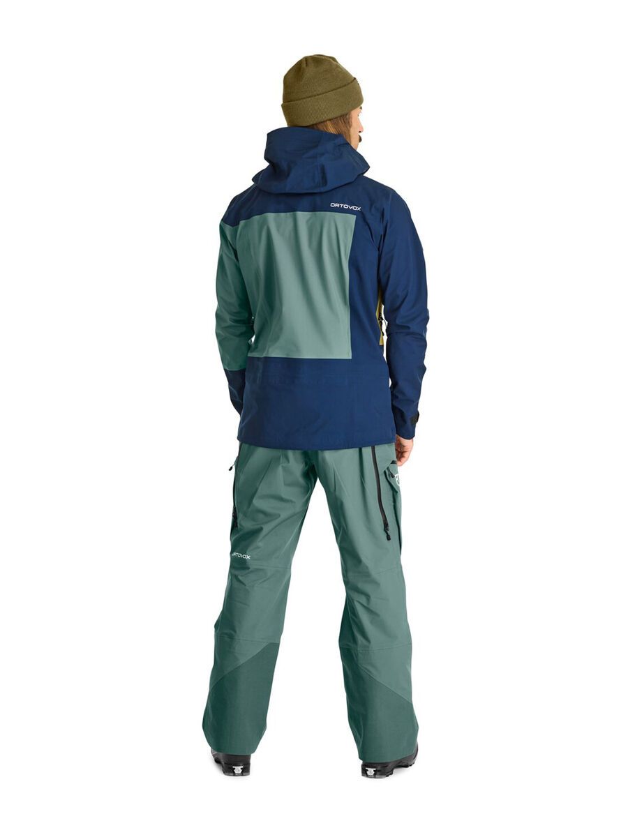 Ortovox 3L Deep Shell Jacket M, deep ocean - Bild 4