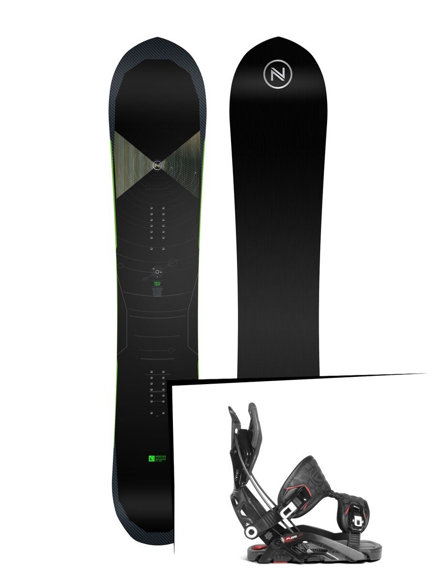 Set: Nidecker Megalight 2019 + Flow Fuse-GT (2226530S) - Bild 1