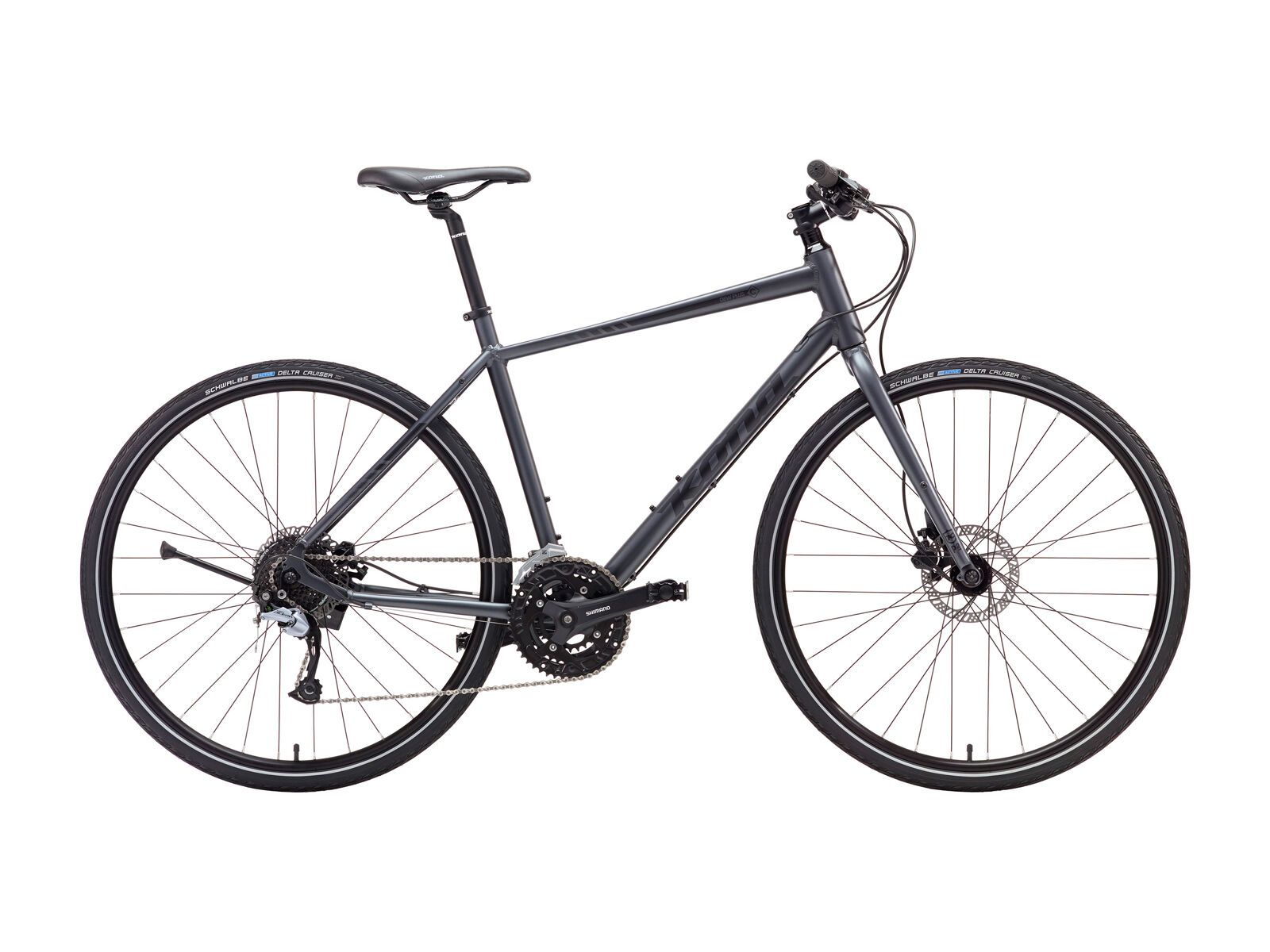 Kona Dew Plus, matt gray/black - Bild 1