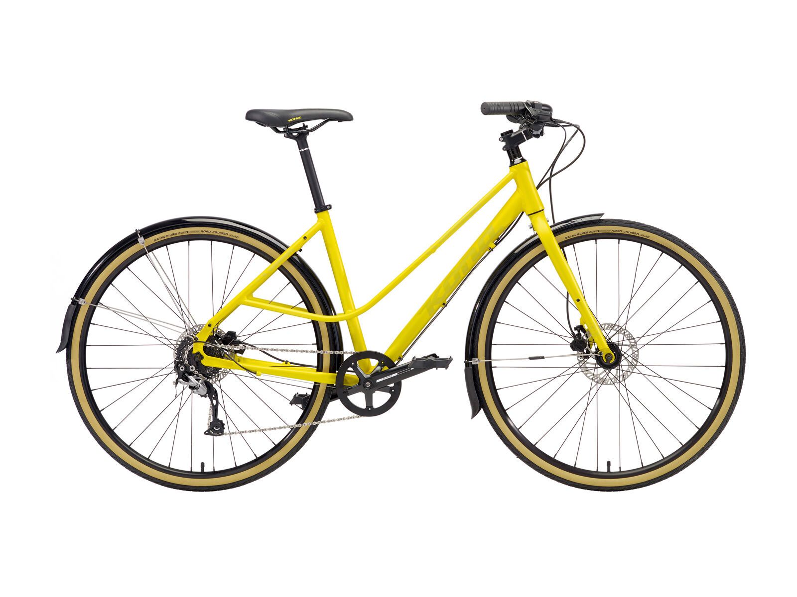 Kona Coco, matt yellow w/ mustard decals - Bild 1