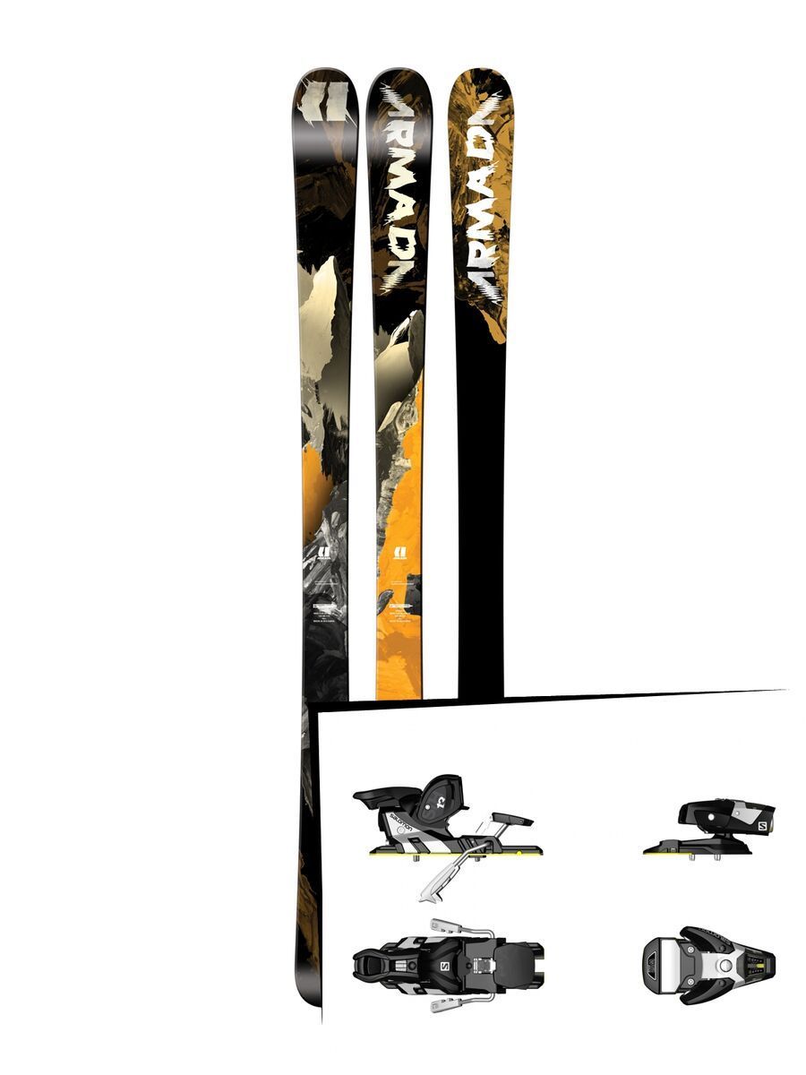 Set: Armada Invictus 85 2017 + Salomon STH2 WTR 13 (1456103) - Bild 1