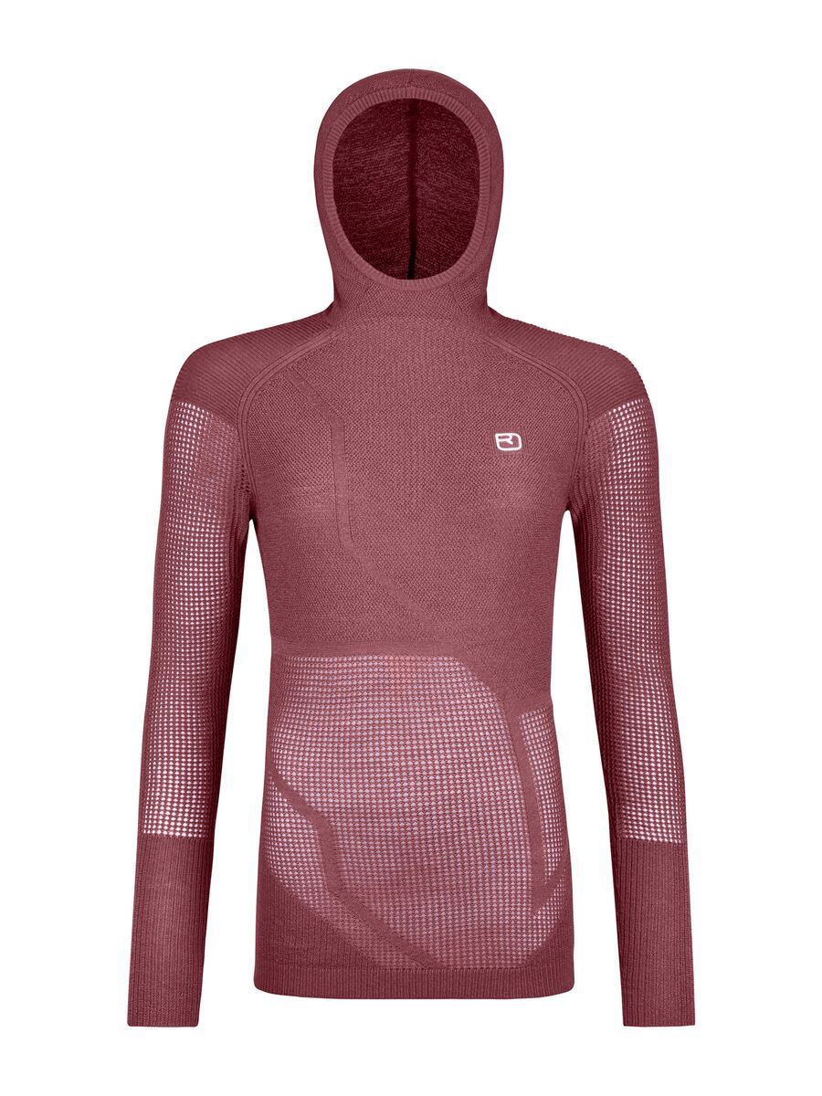 Ortovox Merino Thermovent Hoody W, mountain rose - Bild 1