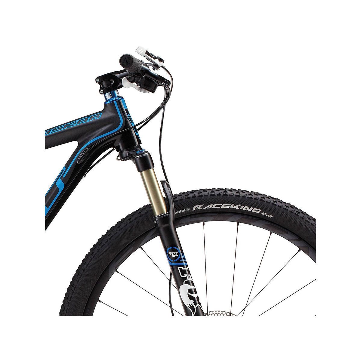 GT Zaskar Carbon 9R Pro, black/blue - Bild 5