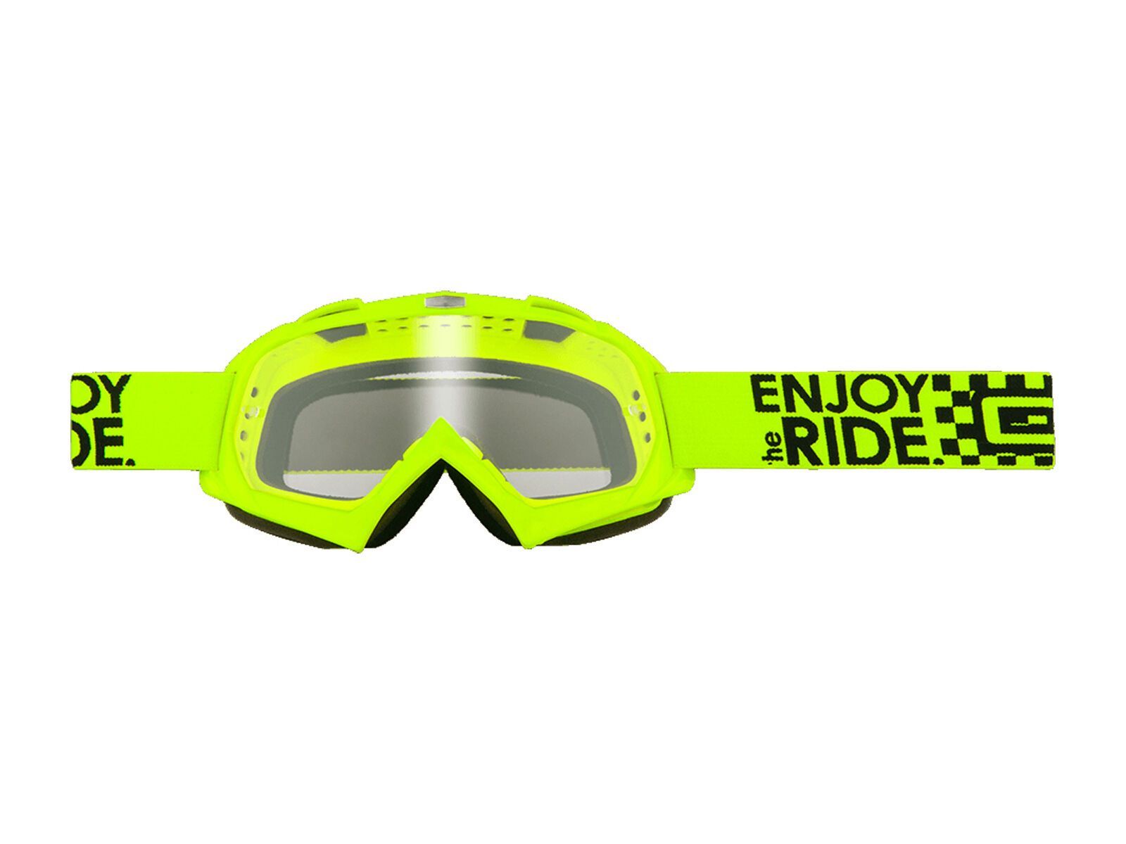 ONeal B-Flex Launch, fluo yellow/lens: clear - Bild 1