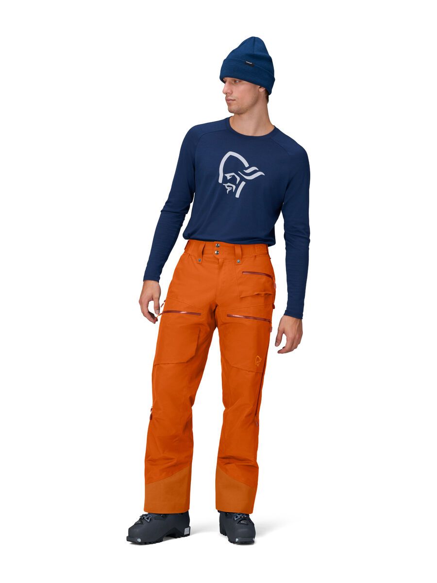 Norrona lofoten Gore-Tex Insulated Pants M's, gold flame - Bild 6