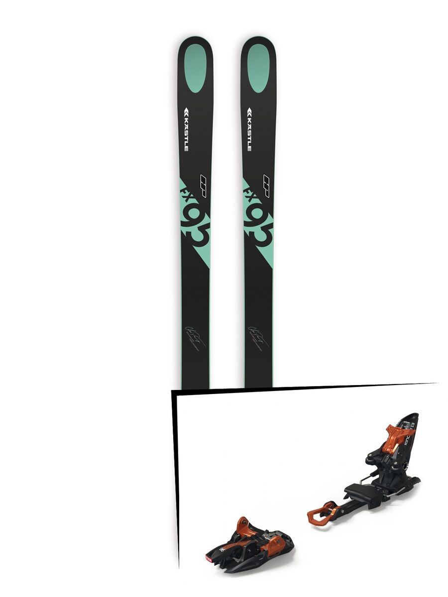 Set: Kästle FX95 HP 2019 + Marker Kingpin 13 black/copper - Bild 1