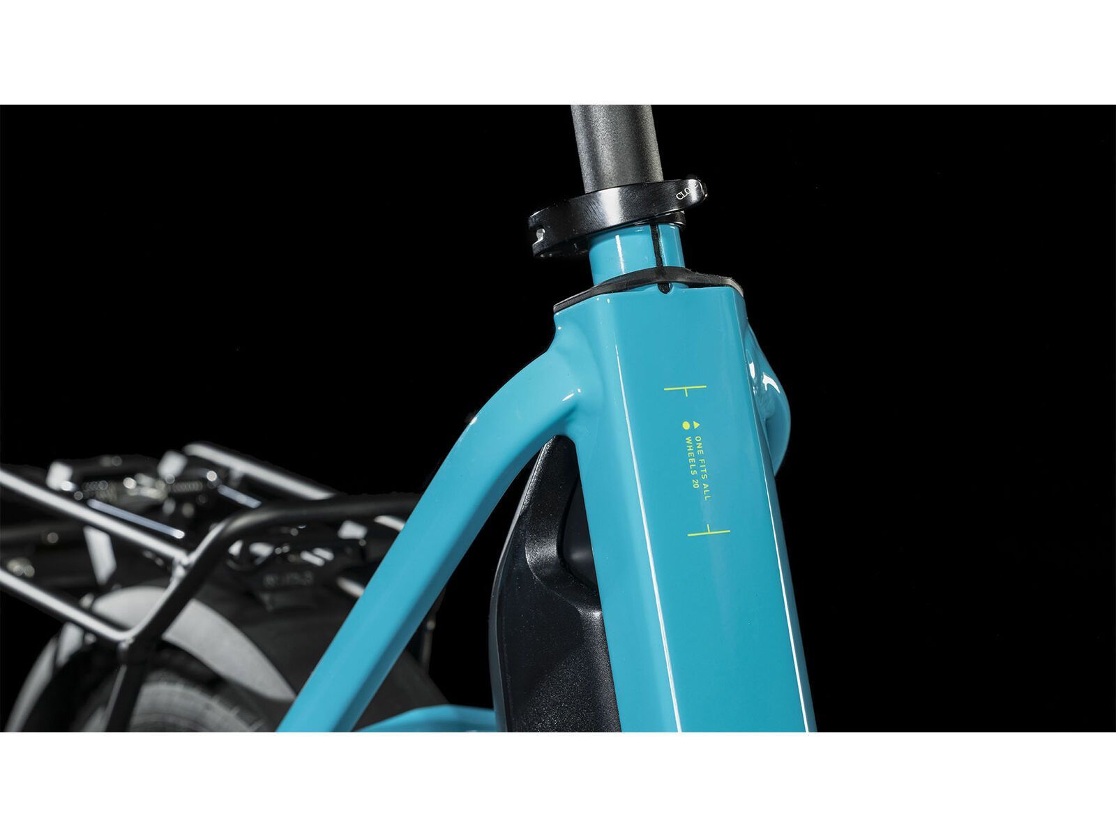 Cube Compact Sport Hybrid 500, blue´n´lime - Bild 5