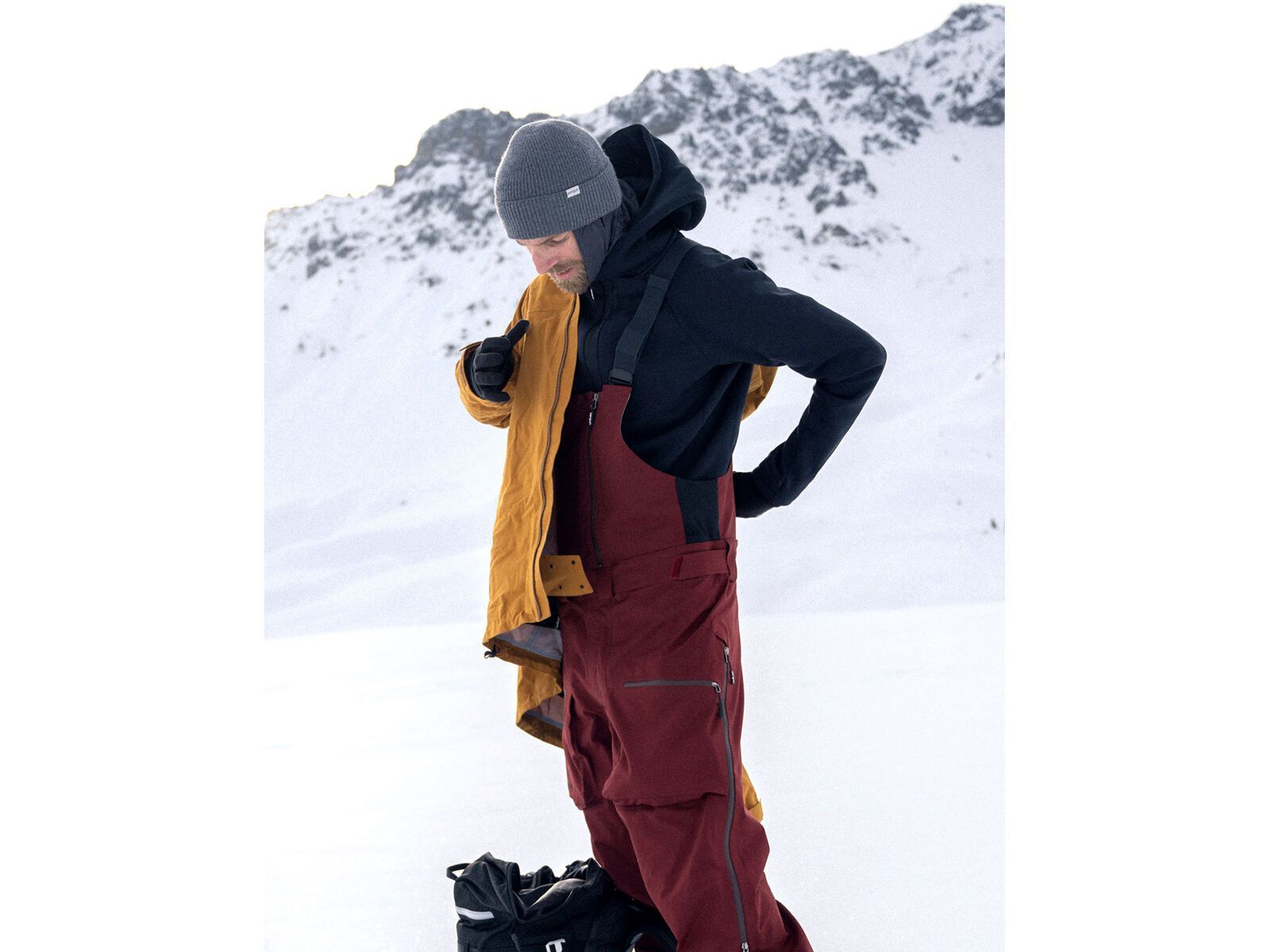 Penguin Männer Stretch Fleece Hoodie, midnight - Bild 4