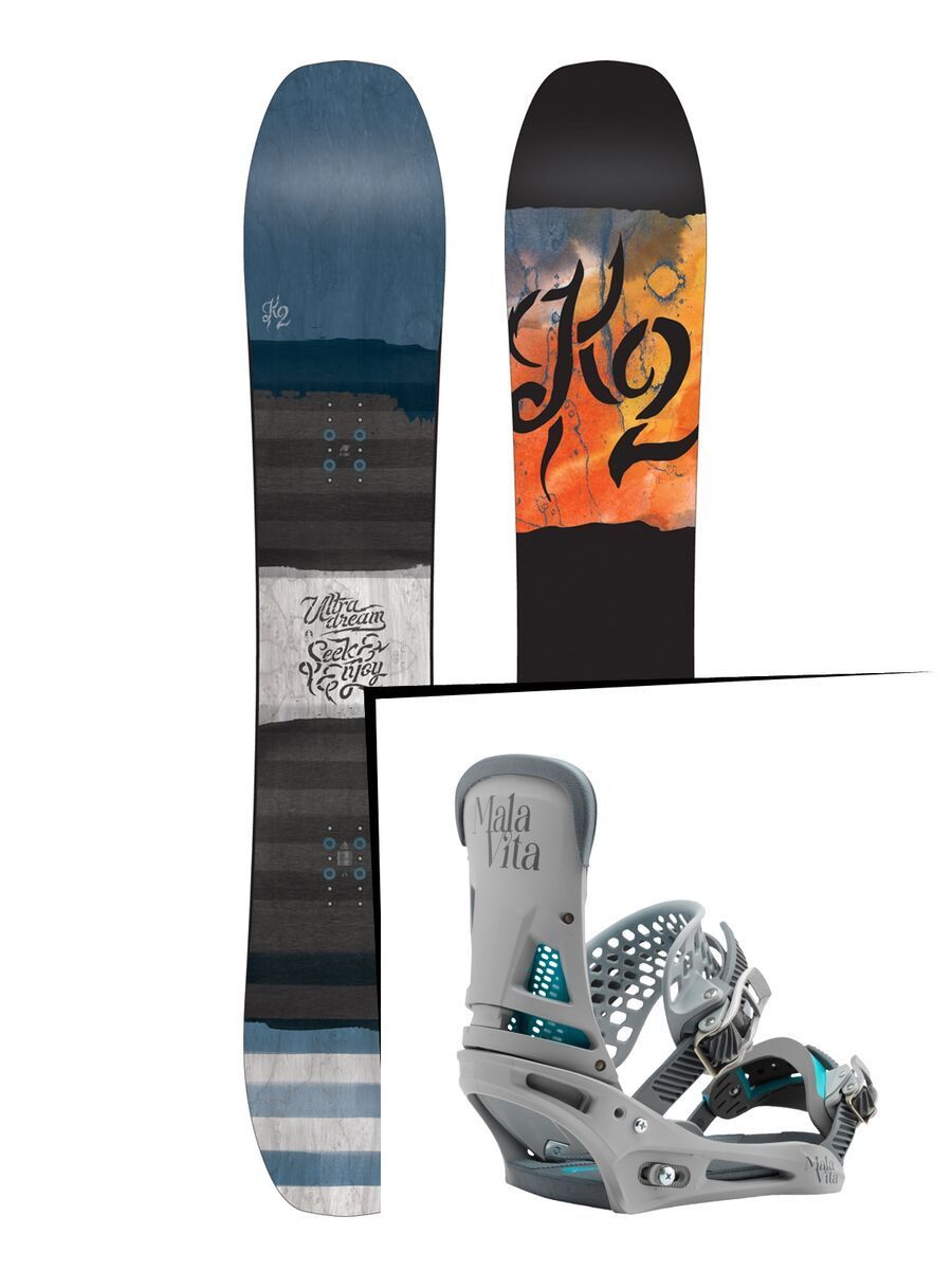 Set: K2 Ultra Dream 2017 + Burton Malavita (1712849S) - Bild 1