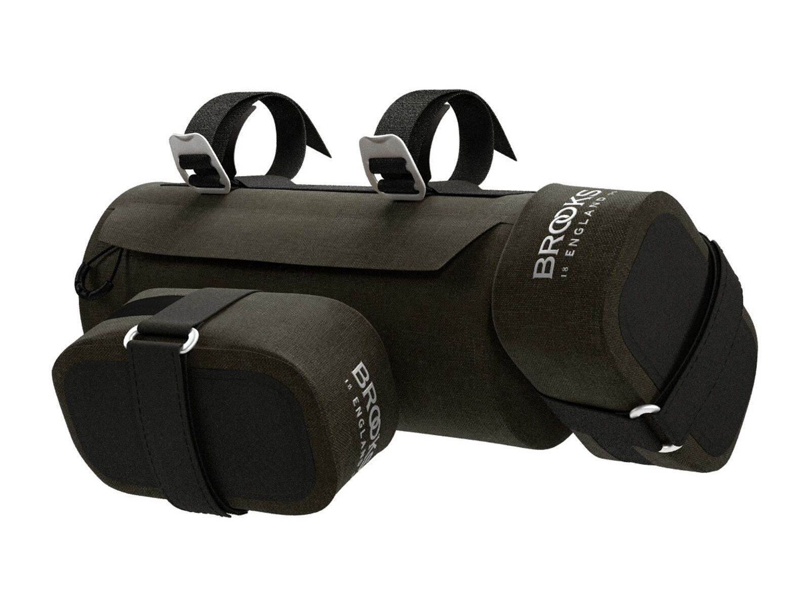 Brooks Scape Handlebar Pouch, mud green - Bild 5