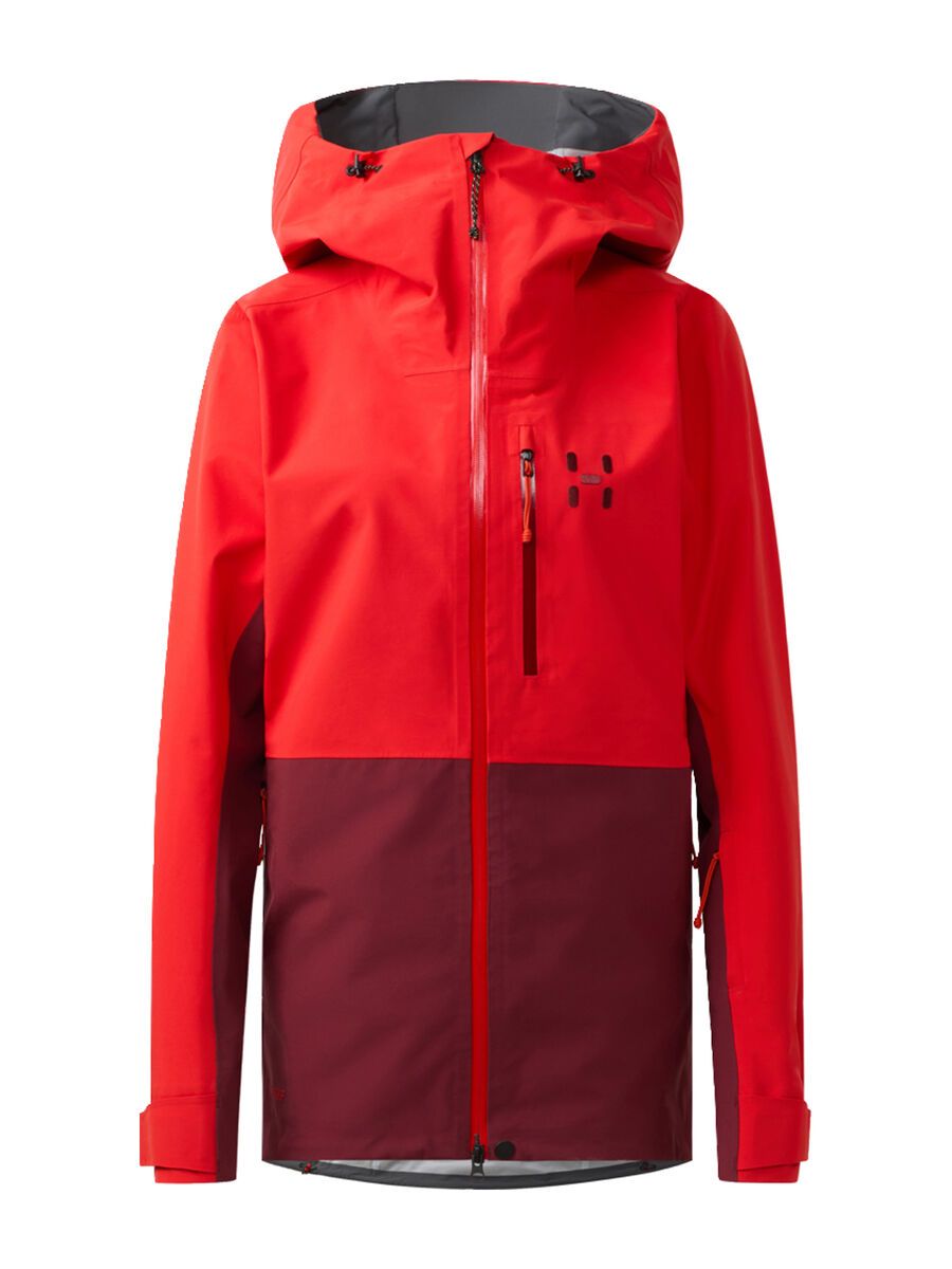 Haglöfs Alper Proof Jacket Women, tech red/carmine red - Bild 1