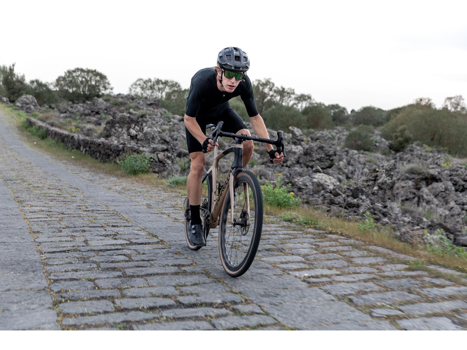 Pinarello Grevil F9 GRX815 Di2 1x11 DB / Princeton CarbonWorks GRIT 4540 DB HG11, champagne - Bild 19