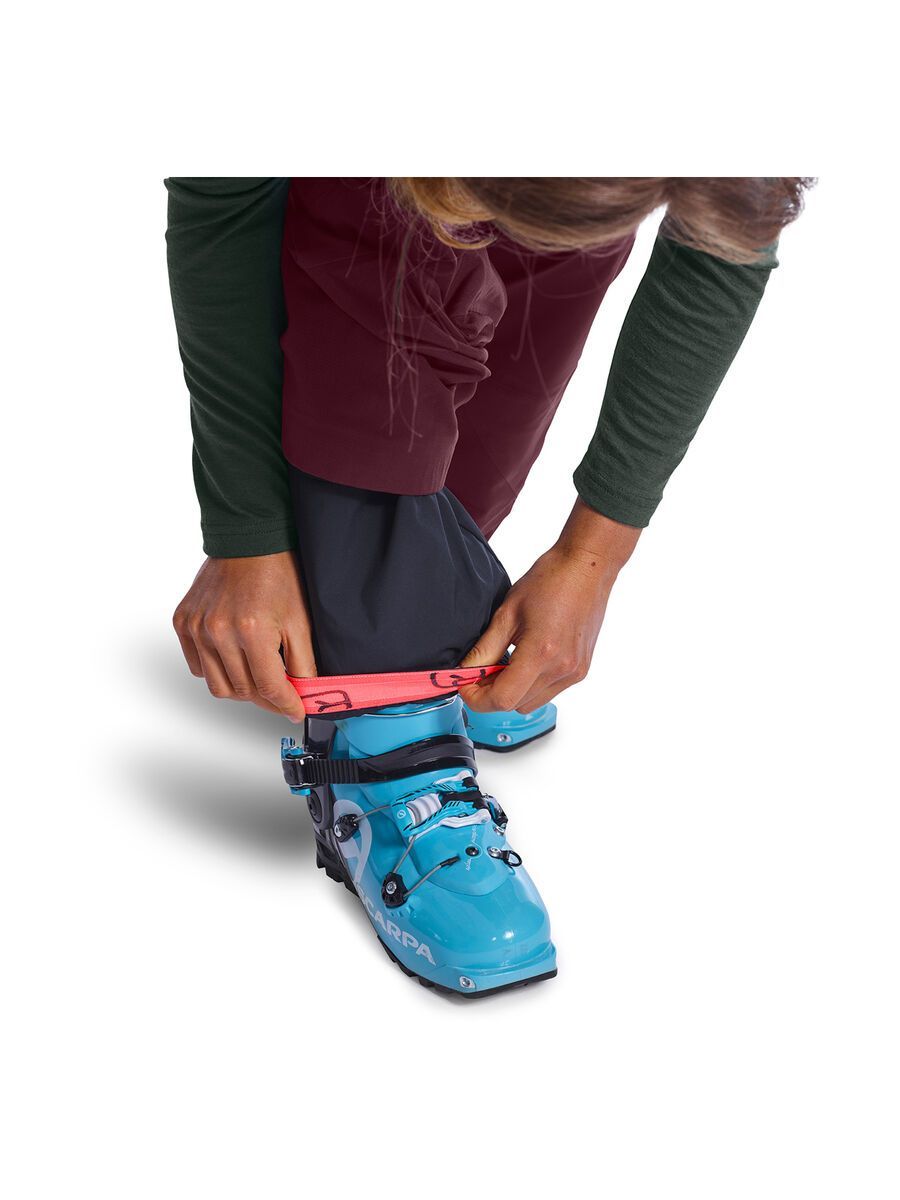 Ortovox 3L Deep Shell Bib Pants W, dark wine - Bild 6