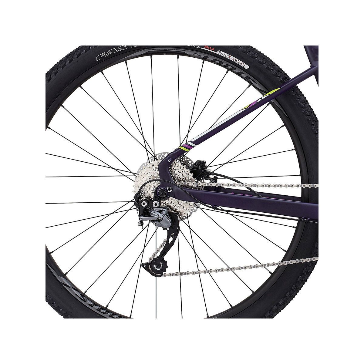 Specialized Jett Comp 29, satin deep indigo/dirty white/hyper green - Bild 4
