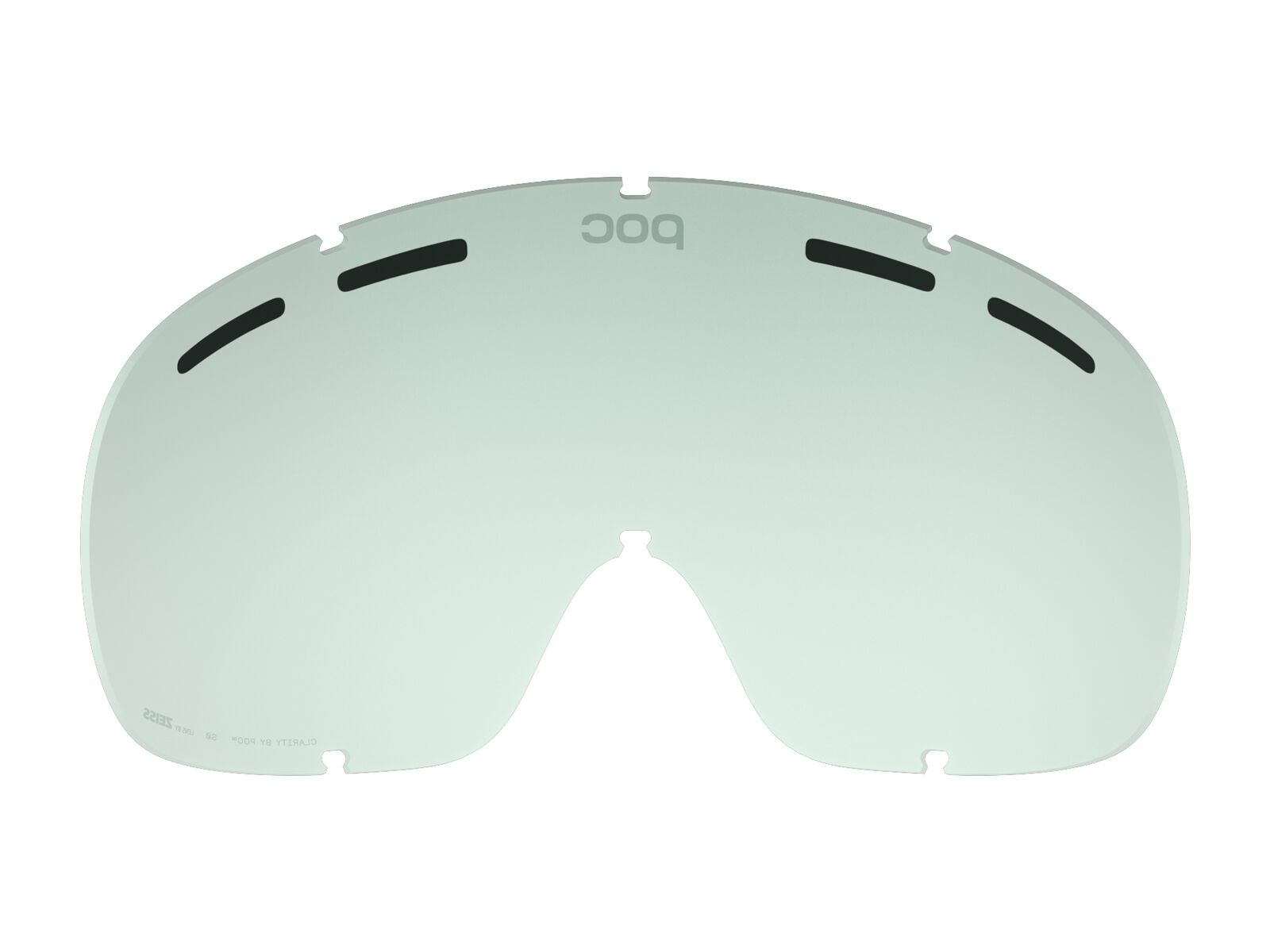 POC Fovea Mid/Fovea Mid Race Lens, Clear/No Mirror - Bild 2
