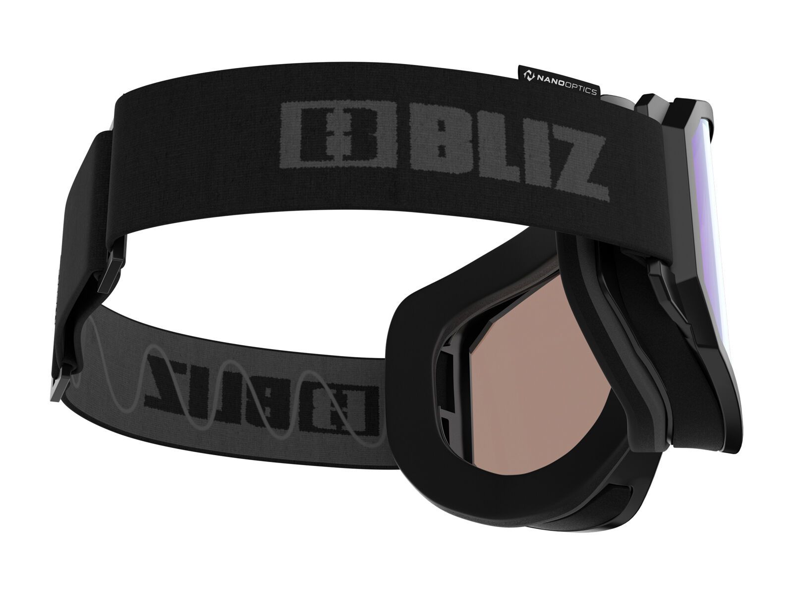 Bliz Rave, NanoOptics Photocromic Orange/Blue Multi / matt black - Bild 5