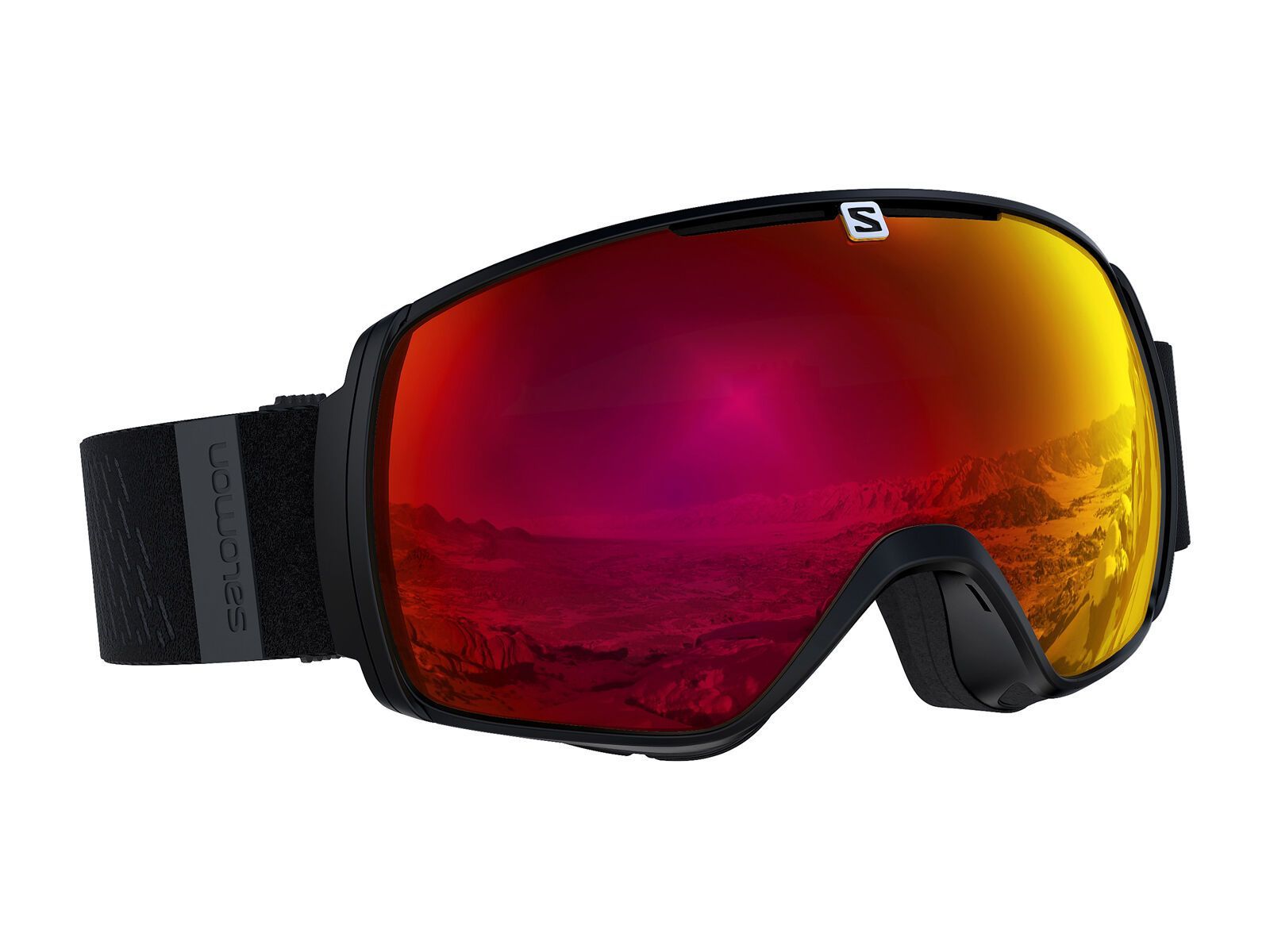 Salomon XT One Sigma, black/Lens: multilayer sigma poppy red - Bild 1