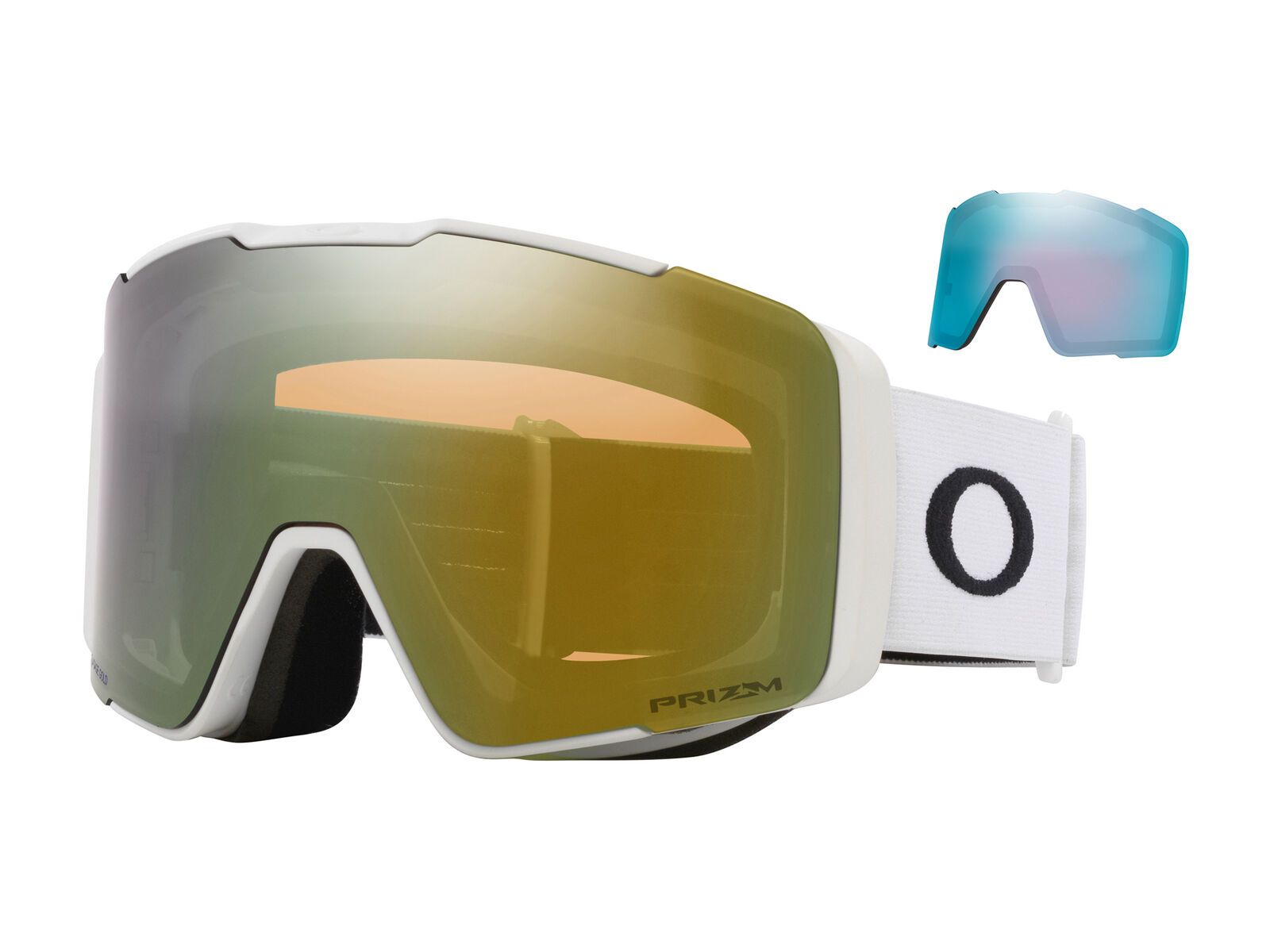 Oakley Line Miner Pro L, Prizm Sage Gold Iridium / matte white - Bild 5
