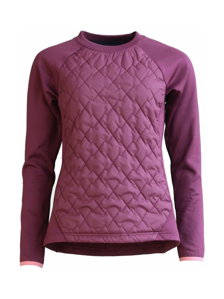 Zimtstern Spinz Hybrid Sweater Wmns, windsor wine - Bild 1