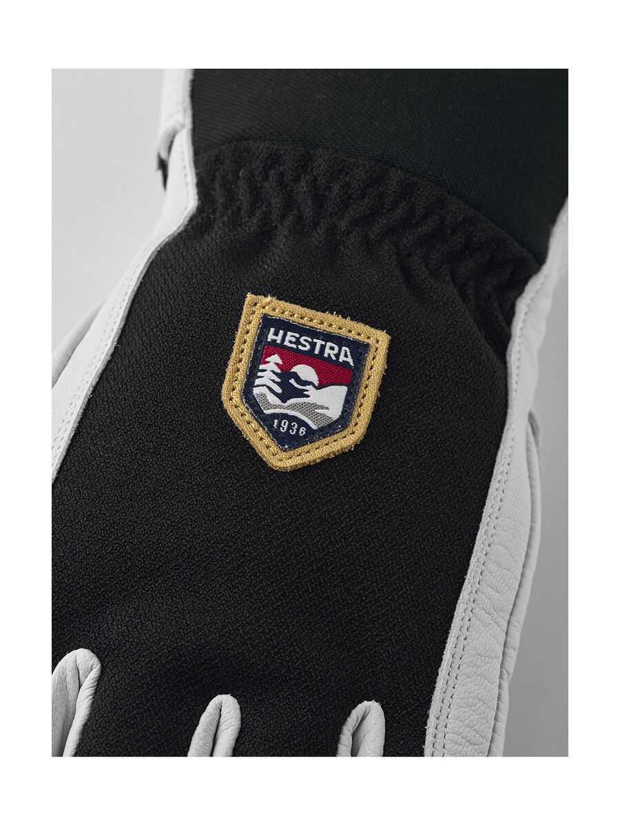 Hestra Army Leather Patrol 5 Finger, black - Bild 2