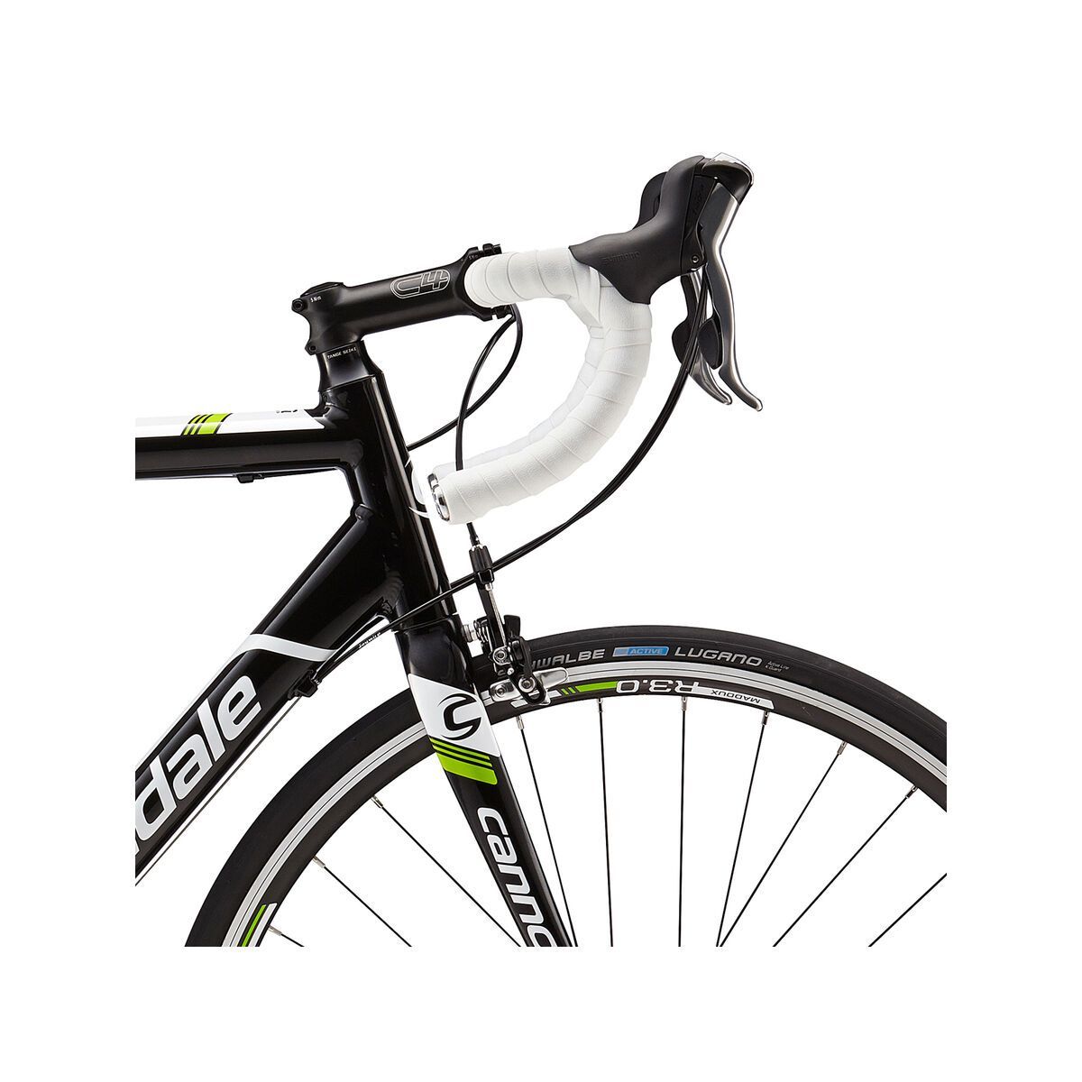 Cannondale CAAD8 6 Tiagra, magnesium white with jet black and abyss, gloss - Bild 5