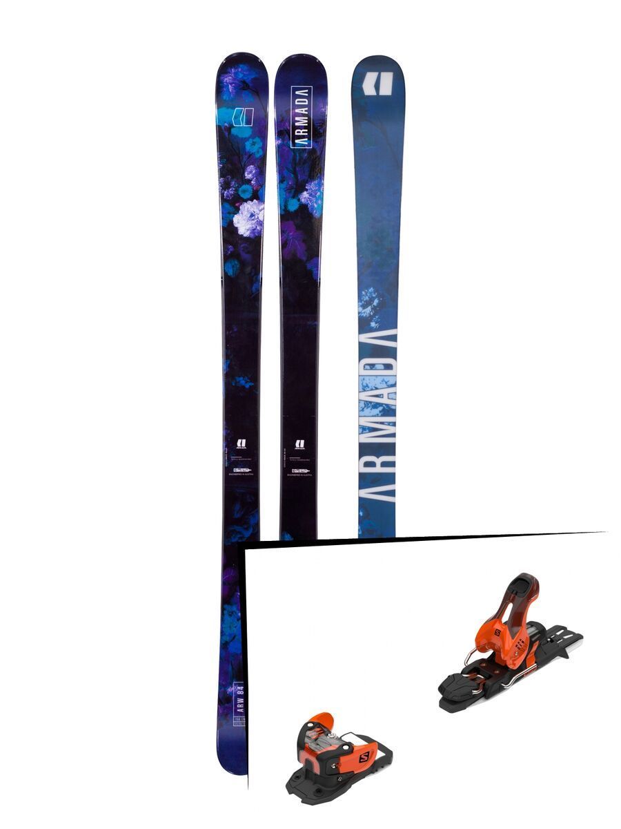 Set: Armada Arw 84 2018 + Salomon Warden 11 orange/black - Bild 1