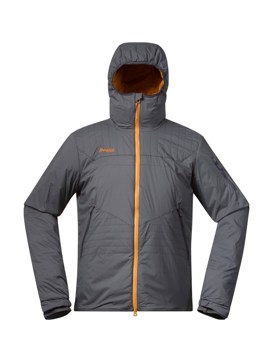 Bergans Surten Insulated Jacket, soliddkgrey/desert/nightblue - Bild 1