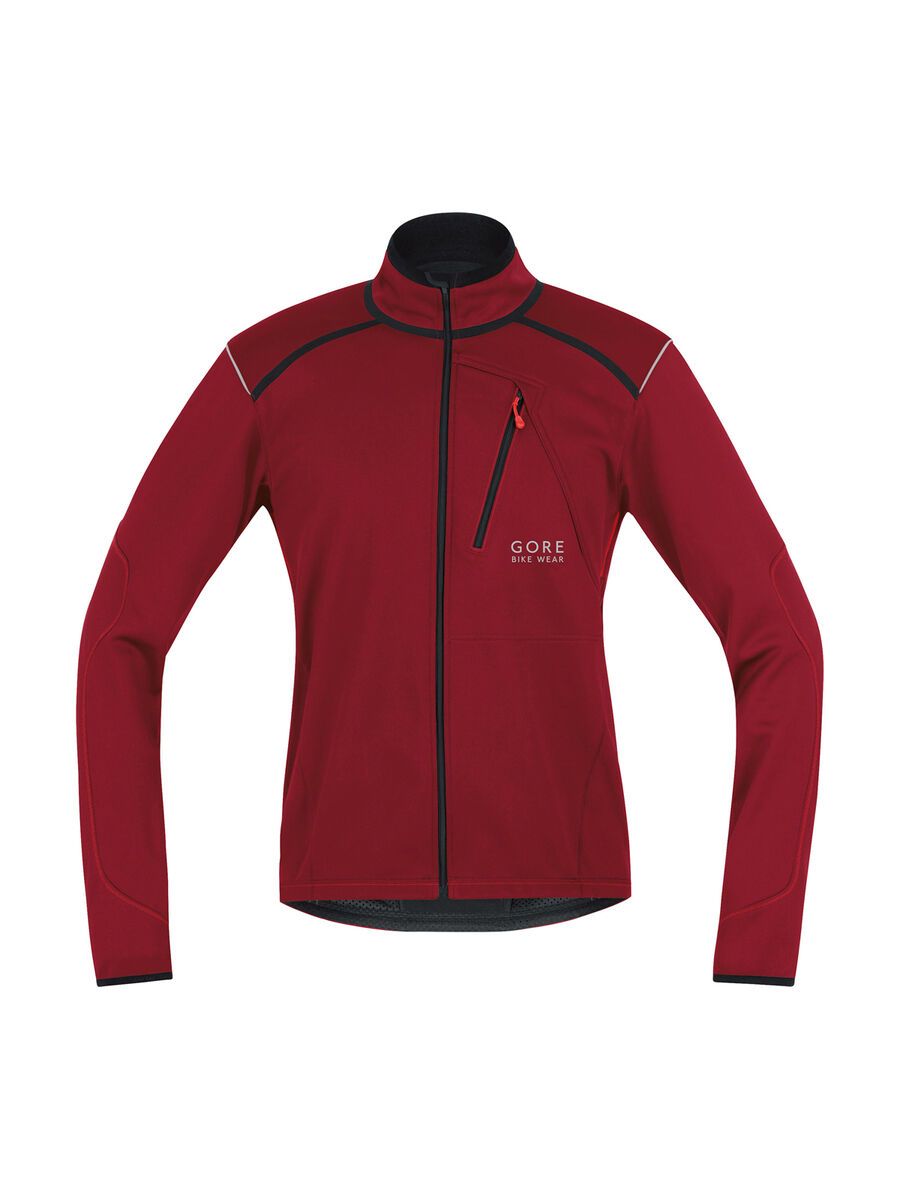 Gore Bike Wear Fusion Tool Windstopper SO Jacke, ruby red/black - Bild 1