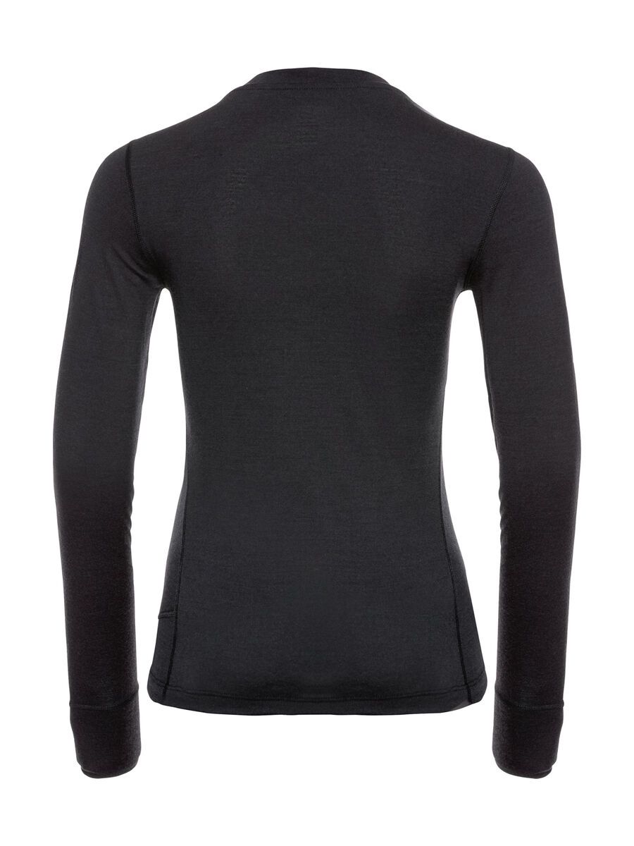 Odlo Natural 100% Merino Warm Base Layer Set Women's, black - Bild 3