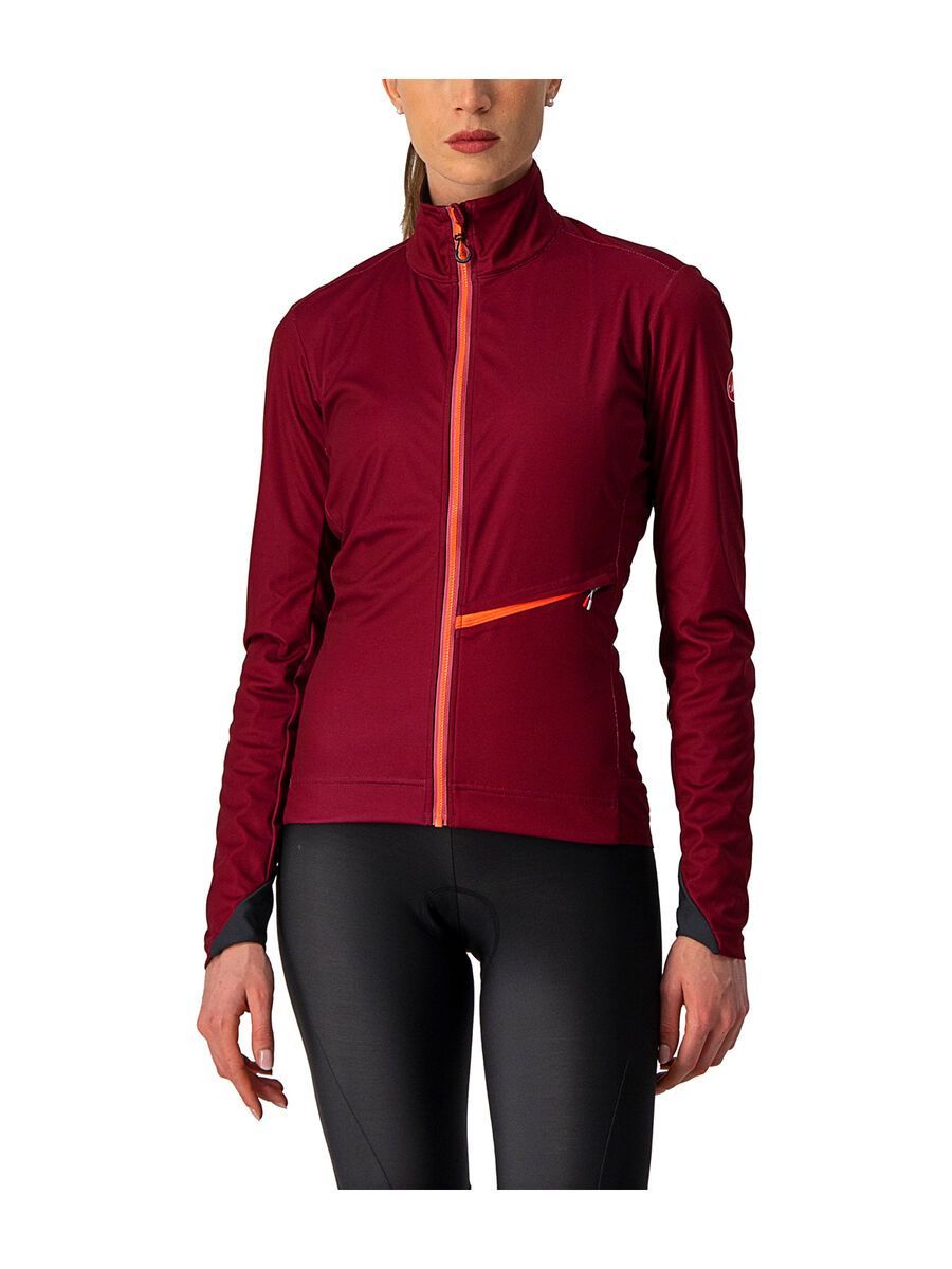 Castelli Go W Jacket, bordeaux/brilliant pink - Bild 1
