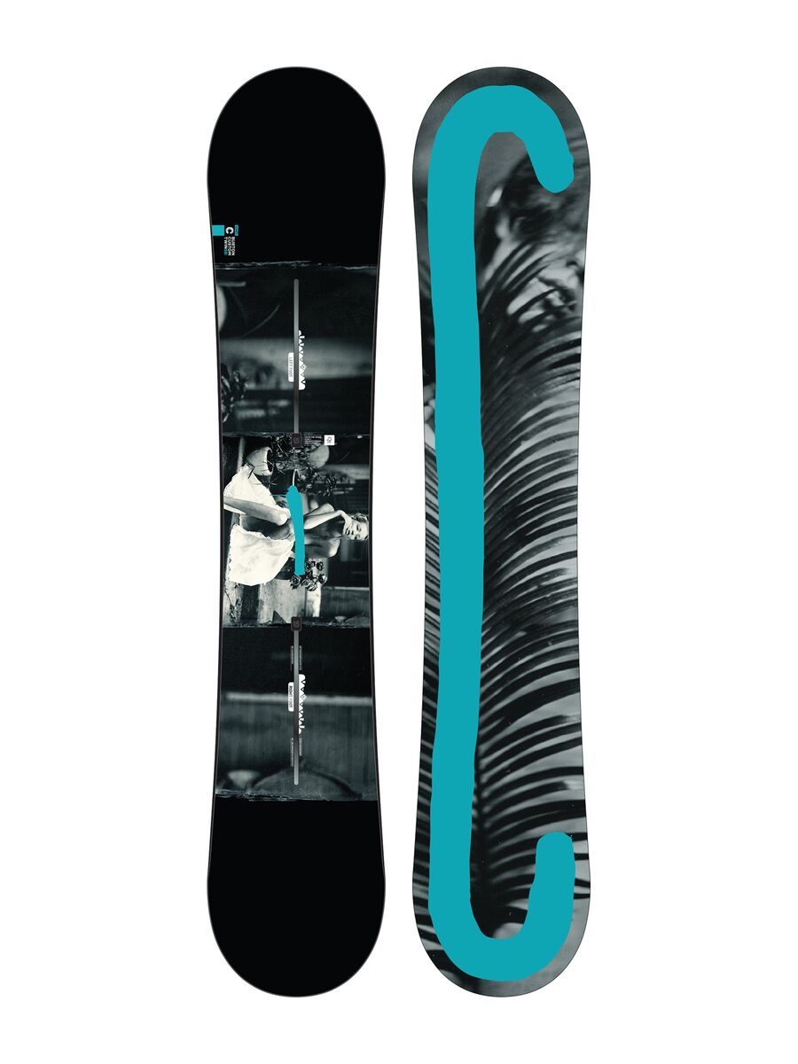 Set: Burton Custom Twin Flying V 2017 + Flow Nexus Hybrid (1513174) - Bild 1