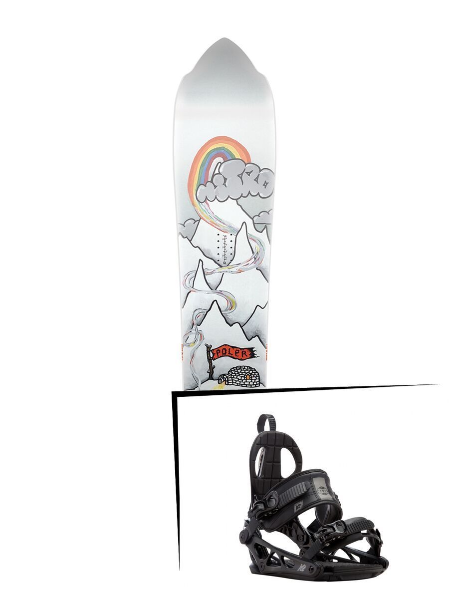 Set: Nitro Quiver Nuat 2017 + K2 Cinch CTC (1728774S) - Bild 1