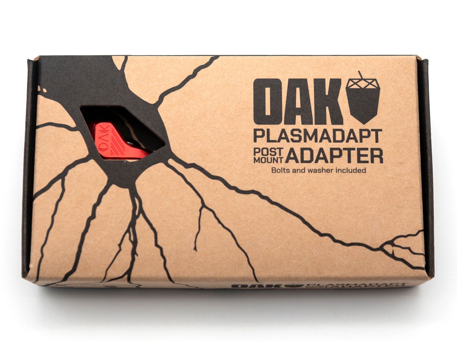 OAK Components Plasmadapt Bremsadapter PM +40/43 mm, red - Bild 7