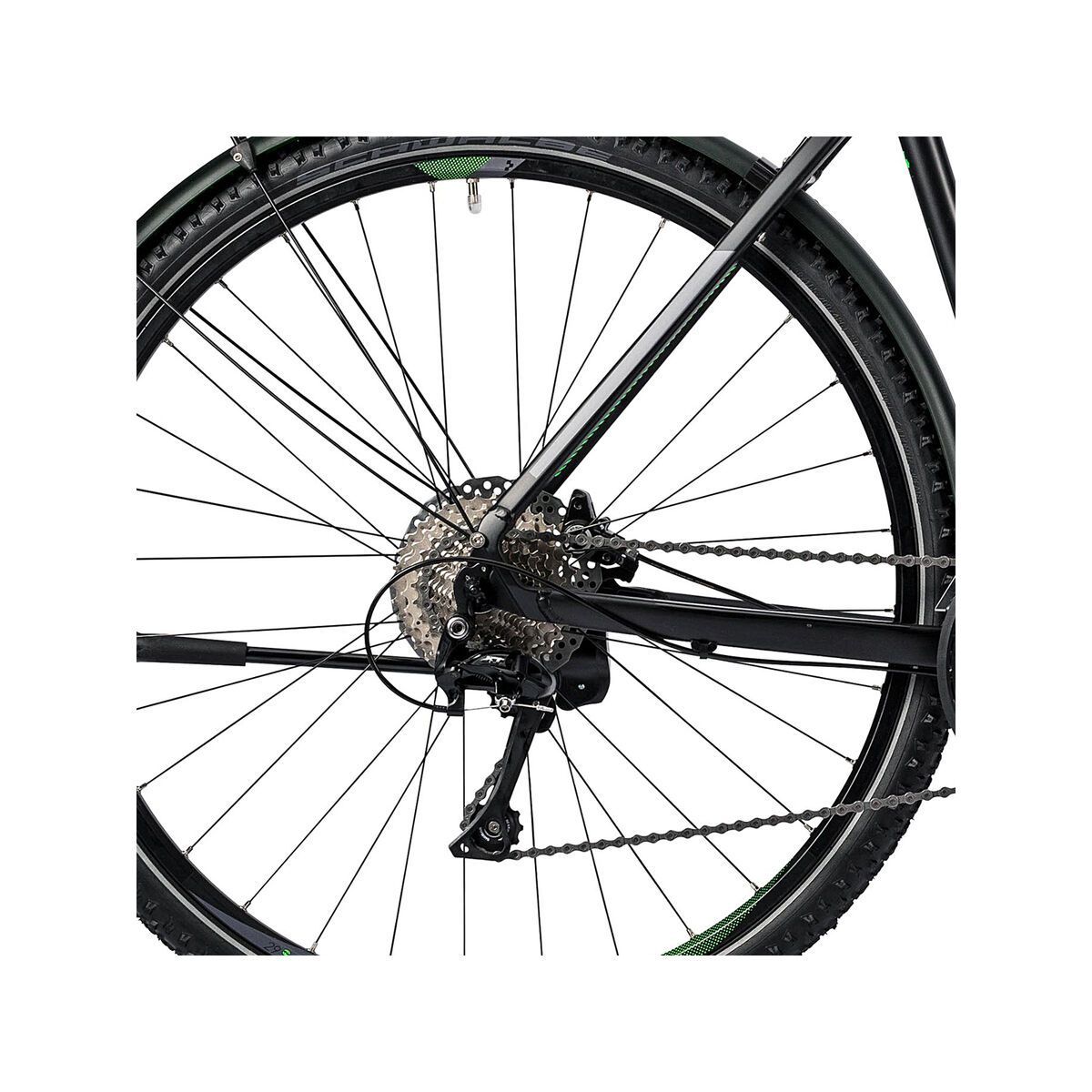 Cube Nature Allroad, black flashgreen grey - Bild 4