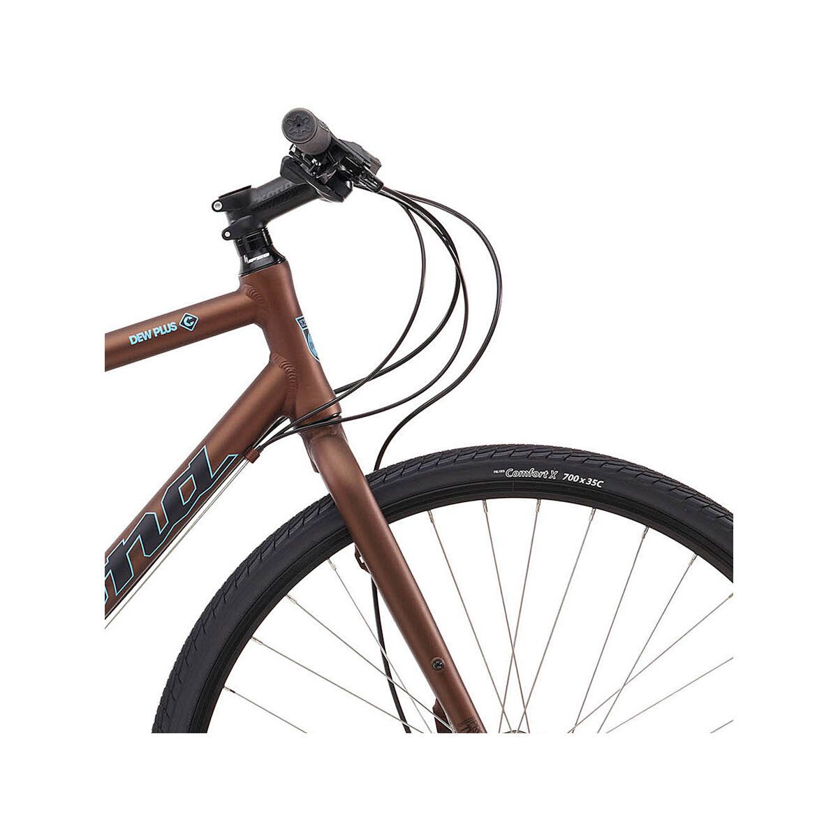 Kona Dew Plus, matt root beer/black - Bild 5