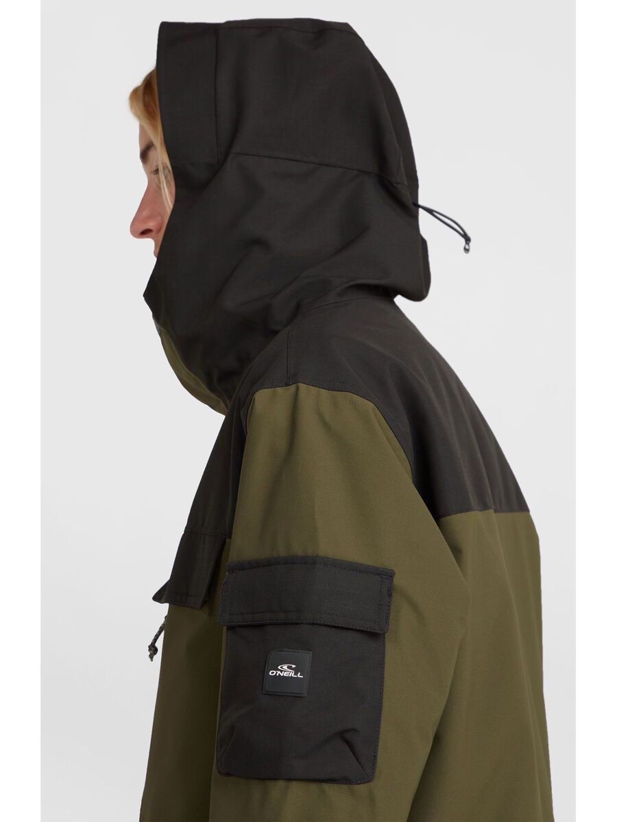 O’Neill Utility Pro Hybrid Jacket Men, forest night colour block - Bild 9