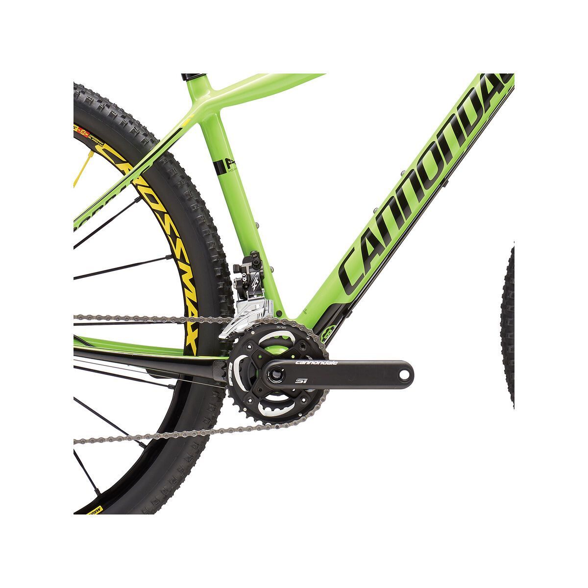 Cannondale F-SI Hi-Mod 1 29, berzerker green w/ jet black, cdale yellow, gloss - Bild 3