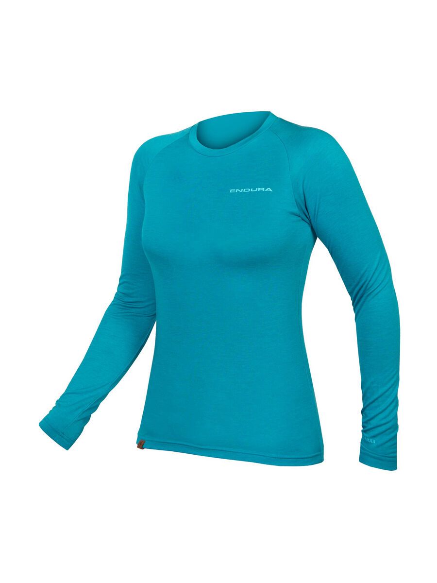 Endura Damen BaaBaa Blend Baselayer (Langarm), pazifik blau - Bild 1