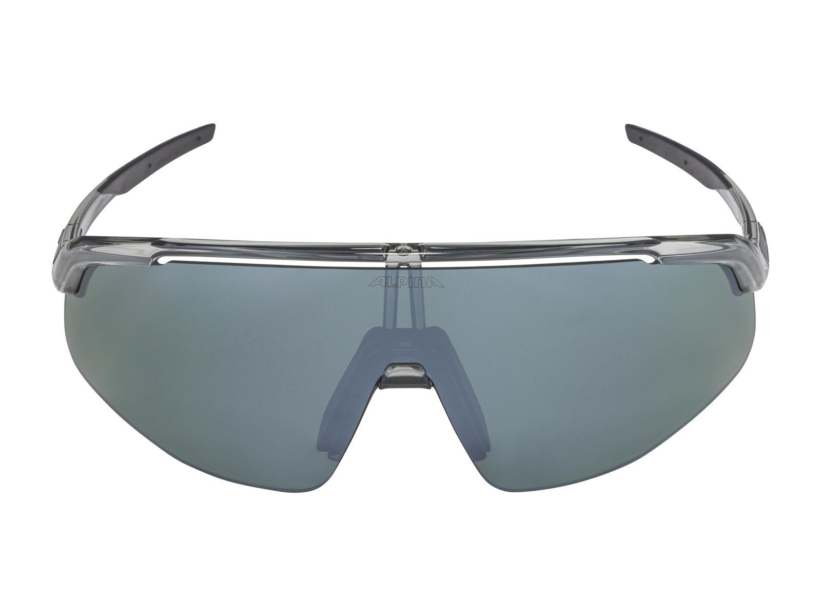 Alpina Turbo Pro Q-Lite, Green I Silver Mirror / grey-transparent gloss - Bild 2