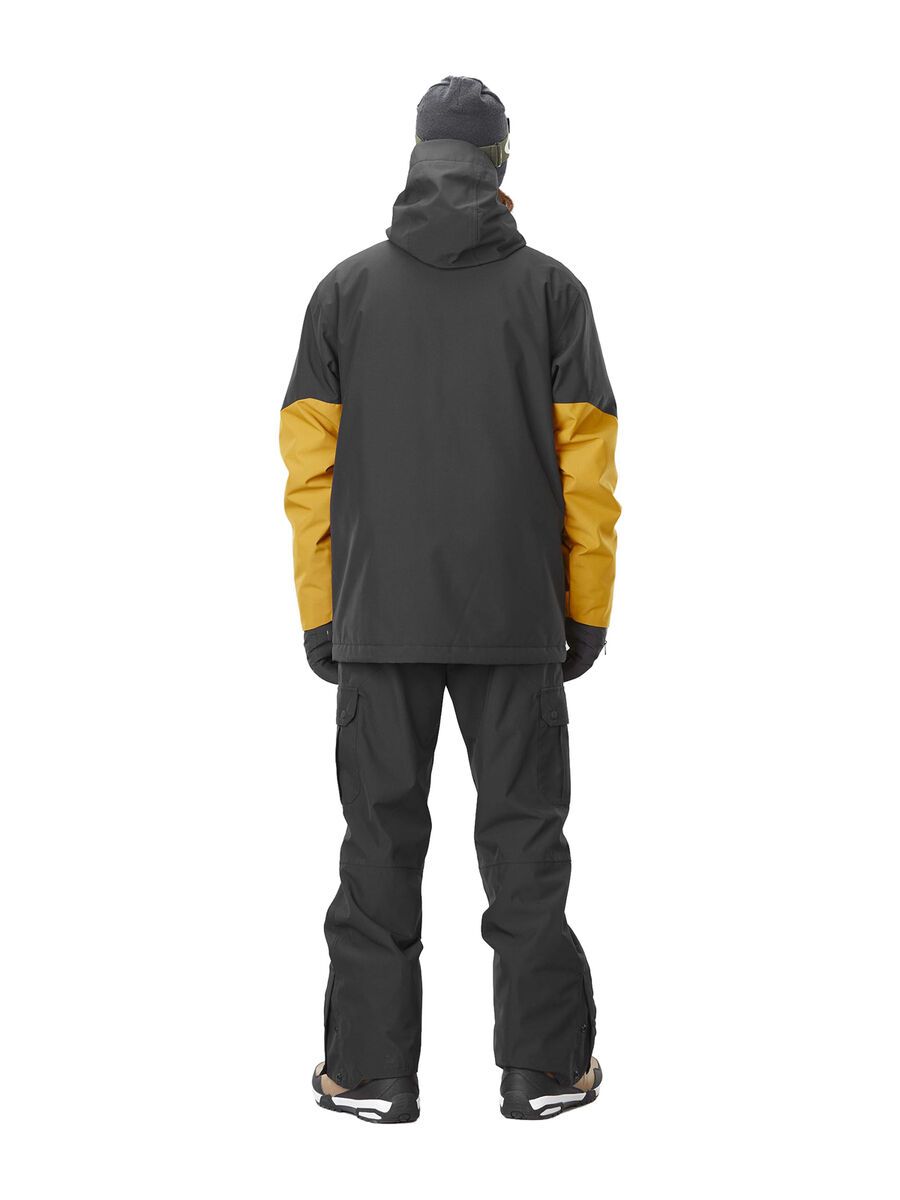 Picture Styler Jacket, black/pumpkin red - Bild 4